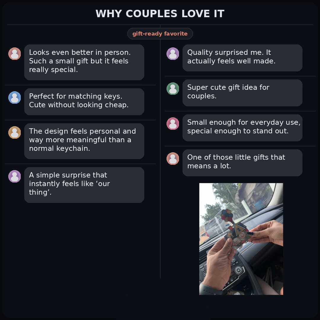 Key Organizer for Couples